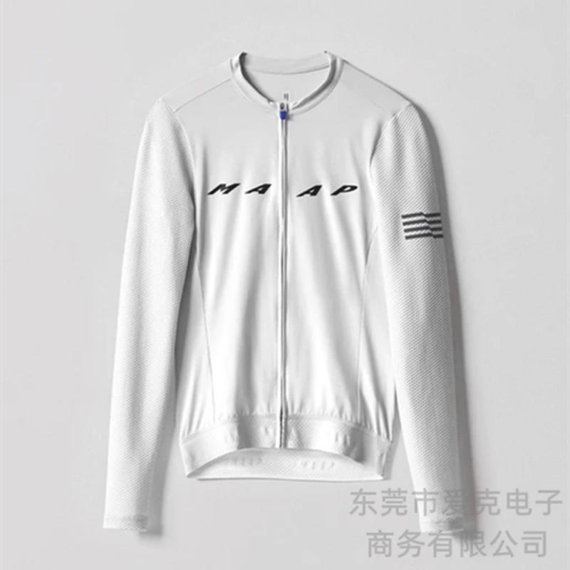 Mens Womens Breathable Cycling Jersey Long Sleeve Mountain Bike Top With Moisture Wicking Performance Fabric