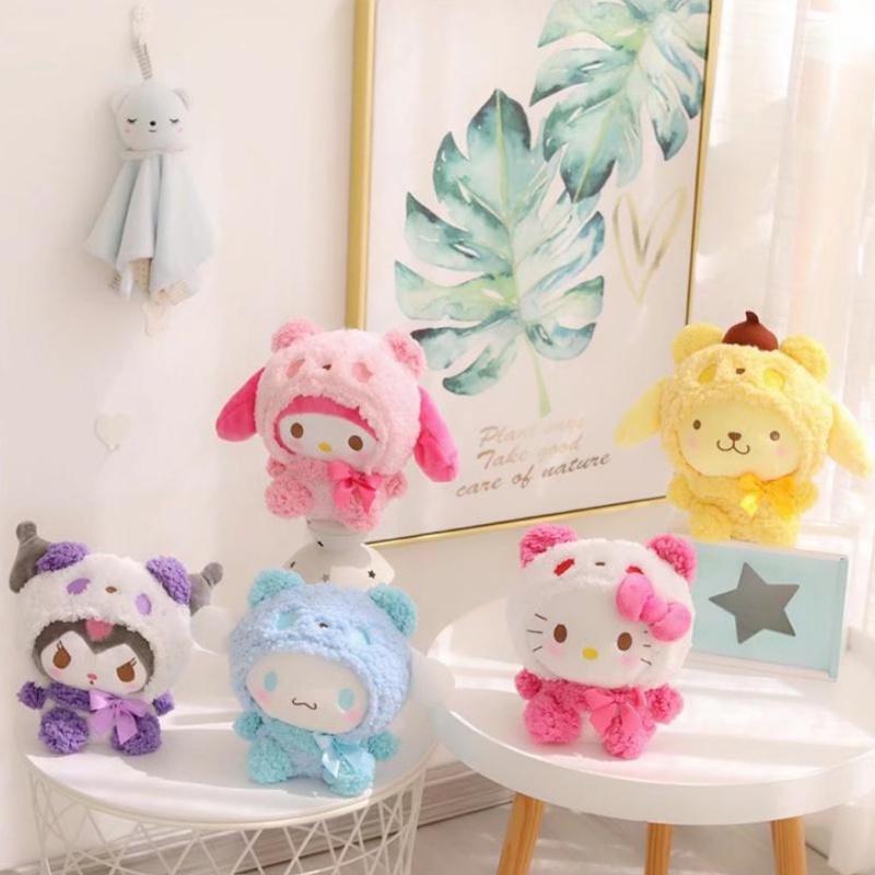 Cute Kuromi My Melody Cinnamoroll Plush Toy High-quality Material Perfect Gift For Anime Fans