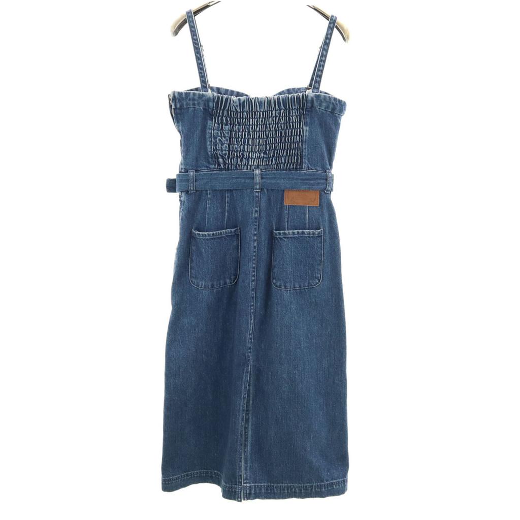 Lily Brown denim Cami one piece 1 Women Used