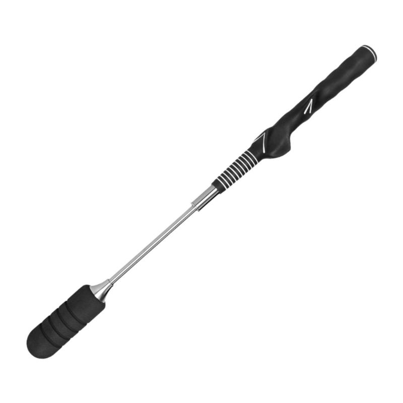 

Регулируемый по длине тренажер для гольфа с выдвижной ручкой для тренировок в помещении и на улице 1