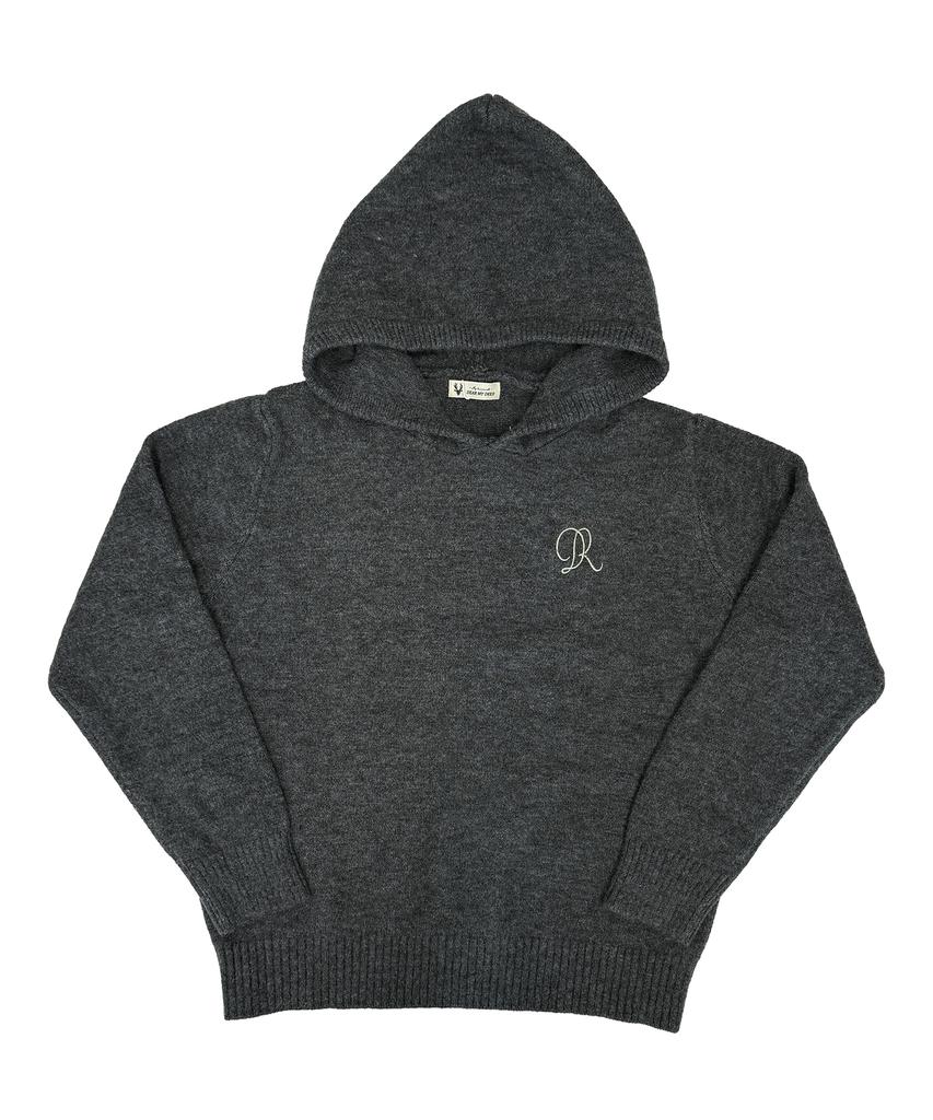 Dieomaidieo Dear Dr Knit Hoodie (Gray)