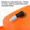 Inflatable Open Swimming Buoy Tow Float, Double Air Bag Dry Bag with Waist Belt, Water Sport Storage Tool, Leak-Proof Safe