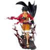 ONE PIECE Resonanz Luffy Figur 70CM gehender Luffy übergroßes Statuenmodell Ornament für Geburtstagsgeschenke