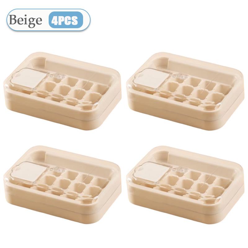 1-10 STÜCK 15 Fächer Eiswürfelform mit Deckelbehälter Leichte Entnahme Eisbox Getränk Sommer Eisbereiter für Zuhause Küche Bar Eisbox