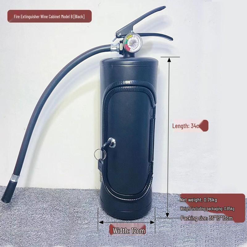 Fire Extinguisher Mini Bar: Creative Wine Storage Gift for Men