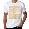 Original Signature Page of the United States Constitution Page 4 of 4 TShirt UV Protection Outdoor Tee Shirt
