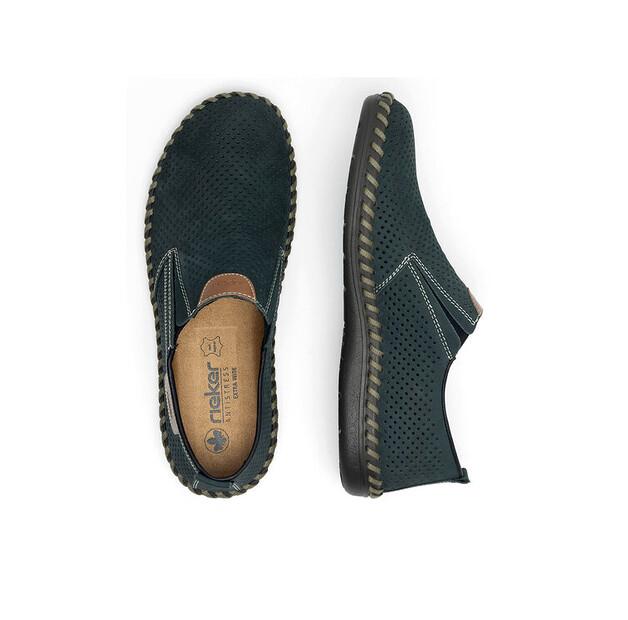 Полуботинки Rieker B2465-14 синий