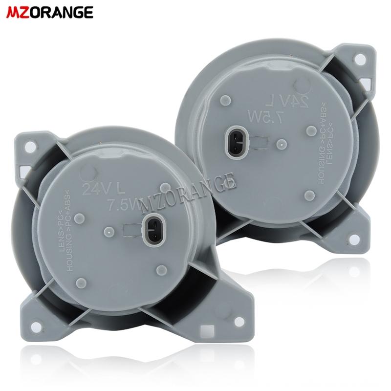 2X Car Front Fog lights For Scania G440 G450 P380 P410 R450 R620 LED Fog Light Assembly headlight Parts accessories 1pair