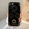 Astrology Tarot Cards Phone Case For iPhone 18 16 14 13 12 11 15 Pro Max 13 12 Mini XR 15 16 Plus 16e Cover Coque