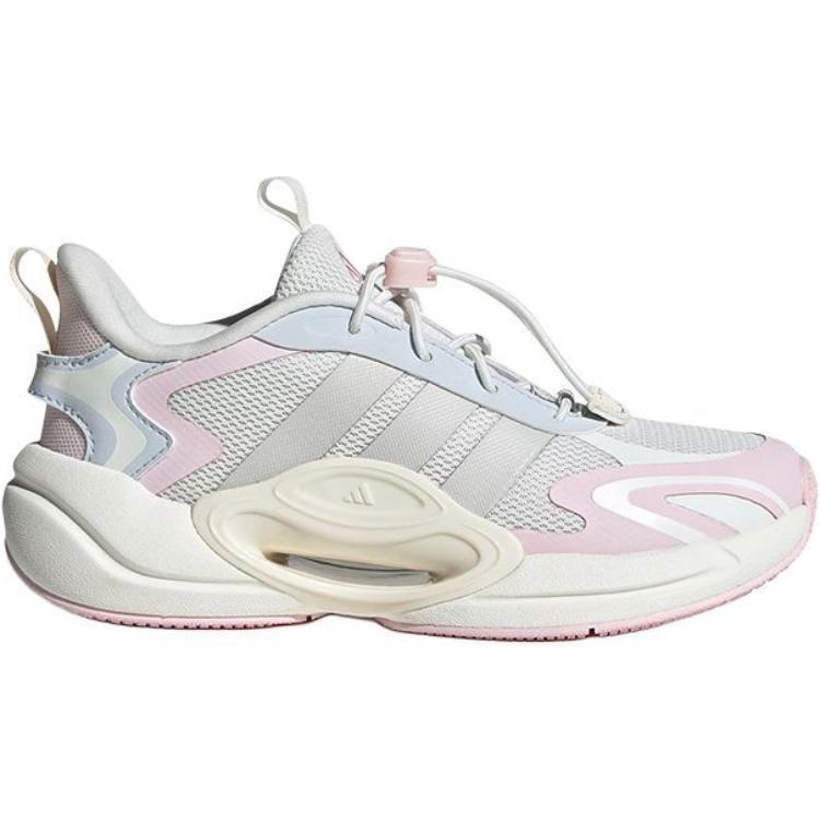 Adidas Galaxy Star Series Comfortable Soft Non-Slip Wear-Resistant Low-Top Running Shoes Kids Running Shoes Gray JR0575