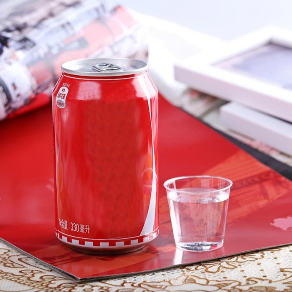 20pcs Mini Cups Eco-friendly Multi-Use Clear Plastic Party Shot Glasses Jelly Cups Christmas Wedding Celebrations Accessories