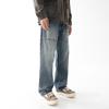 American High Street Retro Jeans Men's Autumn Straight Loose Trousers