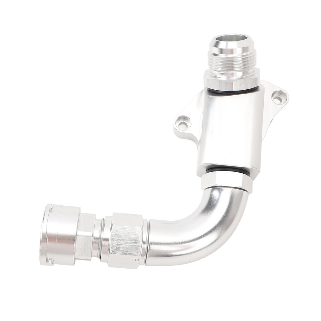Upper Coolant Housing Filler Neck 16AN Connector Radiator Coolant Filler Neck with 1.1 Bar Radiator