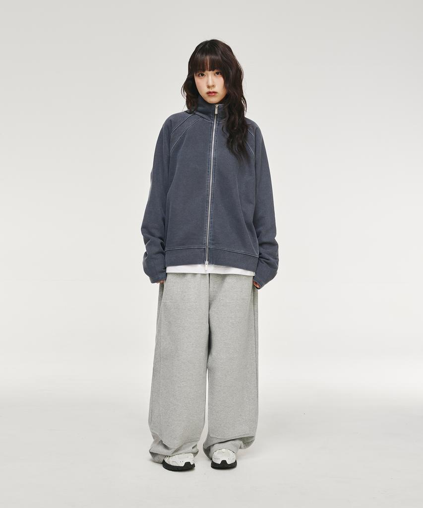 SIGNATURE Double Knee Training Pants [Melange Grey]