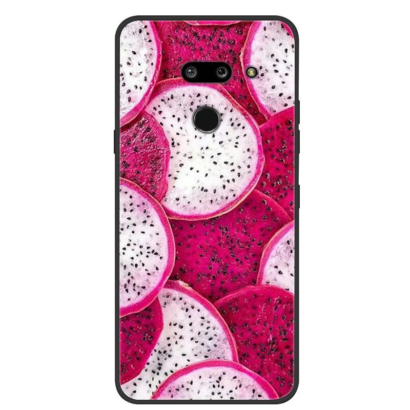 Para LG G8 ThinQ Funda Suave Silicona TPU Funda para Teléfono para LG G8 ThinQ Cubierta Trasera G8thinQ G 8 Protectora Bumper Fundas Shells