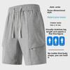 2025 Men's Large Size Stretch Shorts - Breathable, Versatile Sports Pants for Spring and Autumn