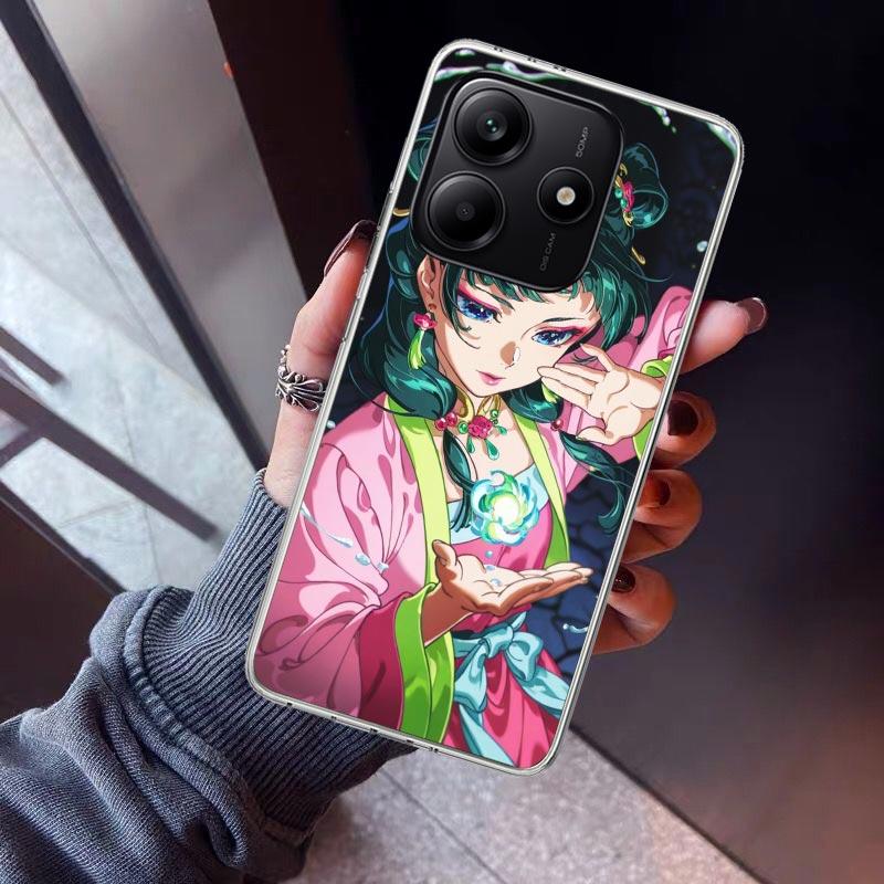 

A-Apothecary D-Diaries Maomao Phone Case For Xiaomi Redmi Note 10 11 12 13 14 15 Pro Plus 11S 12S 14S 11T 11E 10S Soft TPU Back Note 12 Pro Plus