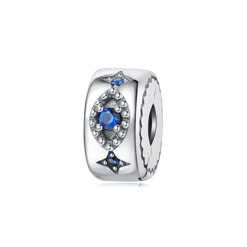 Winter Snowflake Copper Silver Plated Bracelet Pendants Colorful Zircon Necklace Charms Beads DIY Jewelry Accessories for Party
