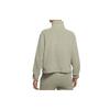 Nike Casual Zip-Up Stand Collar Sweatshirt Women Tops Green DB1154-320