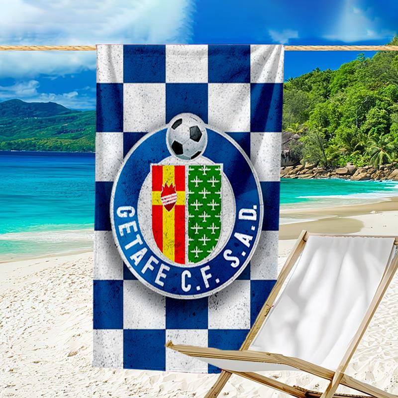 1pc Football Team (74) Beach Towel, Beach and Seaside Swimming Pool Equipment, Fashion Pattern, Rectangular, Travel Essentials