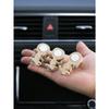 3pcs Skull Design Car Ornament