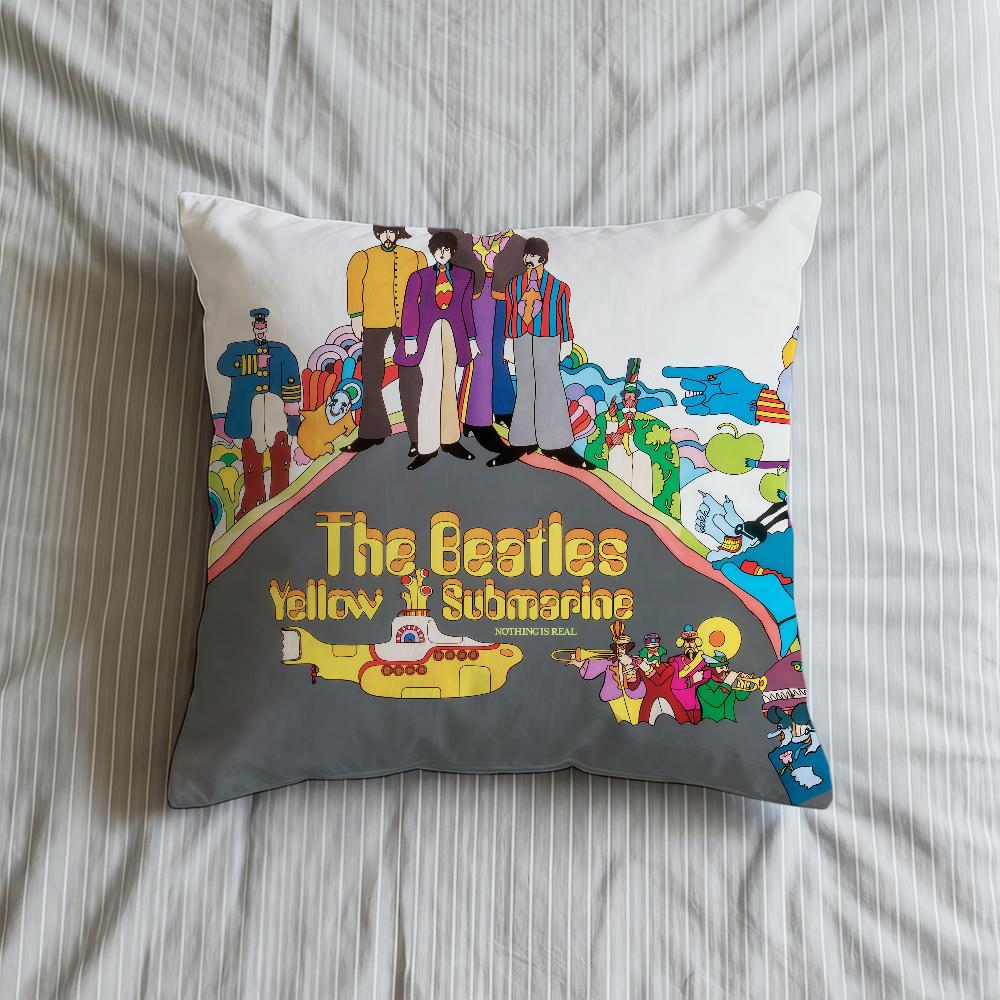 Kissen Das Band SN Abdeckung Weiche Hülle Sofa Rock Wohn B-BbeatleS-ES Zimmer Haus Bequem Büro Dekoration Schutzkissen
