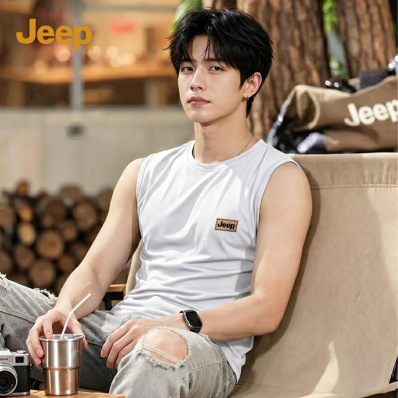 

JEEP Men s Classic Sun Protection Tank Top