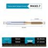 Aokewen M4*0.7 Tungsten Steel Extrusion Tap