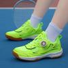 Badminton shoes 2025 new breathable soft sole lightweight non-slip professional competition training shoes children's sports shoes