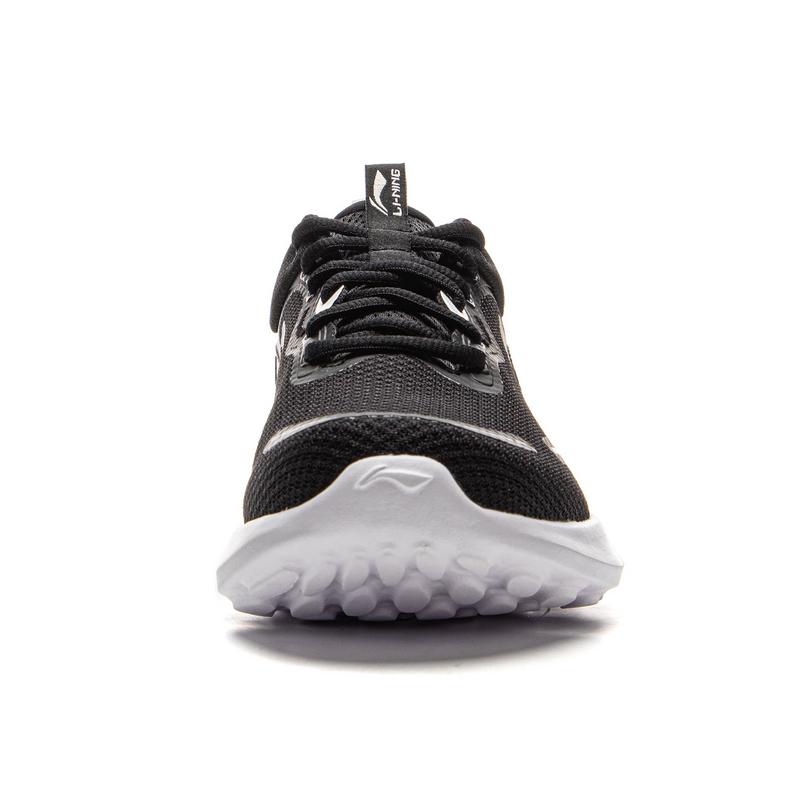 Li-Ning Comfortable Fashion Non-Slip Wear-Resistant Low-Top Casual Running Shoes Women sneaker Black ARSV122-2