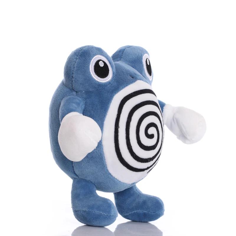 Pokemon Pikachu Plush Toys Poliwag Family Stuffed Doll Poliwhirl Poliwrath Politoed Plushies Room Decor Kids Birthday Xmas Gifts