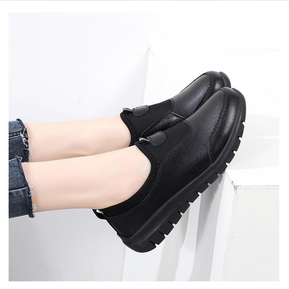 Chaussures de marche plates décontractées et de sport à un pied pour femmes