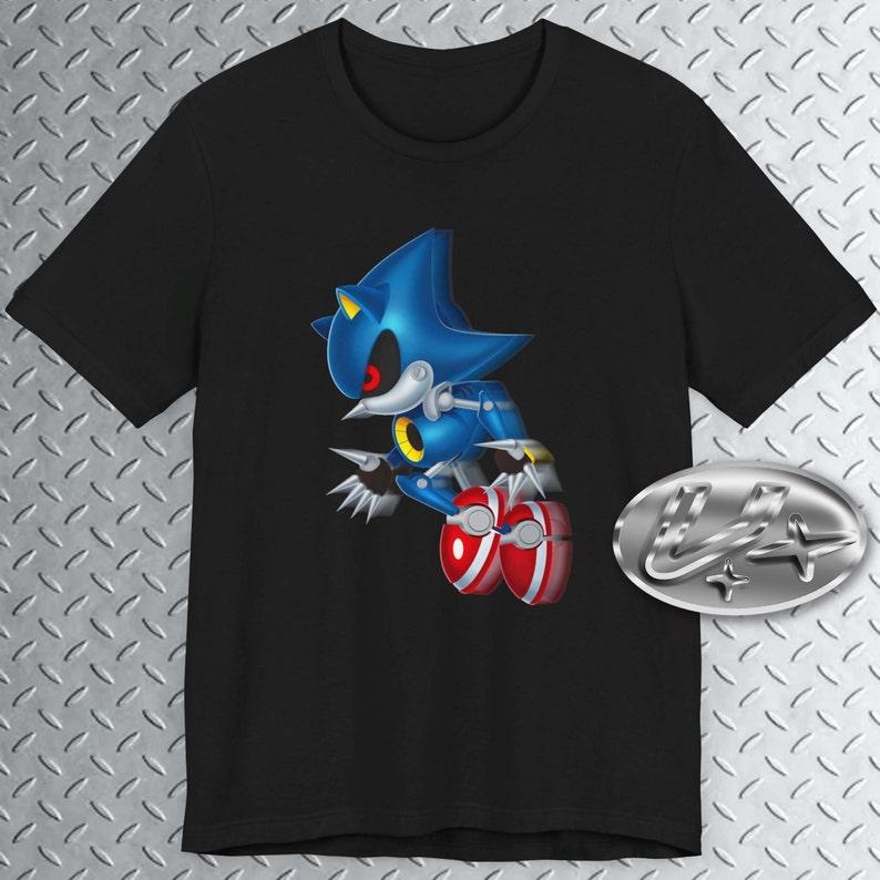 M. Sonic kids T-Shirt, Vintage Videogame Tee, Retro Gaming Shirt, Cool Aesthetic Y2k 100