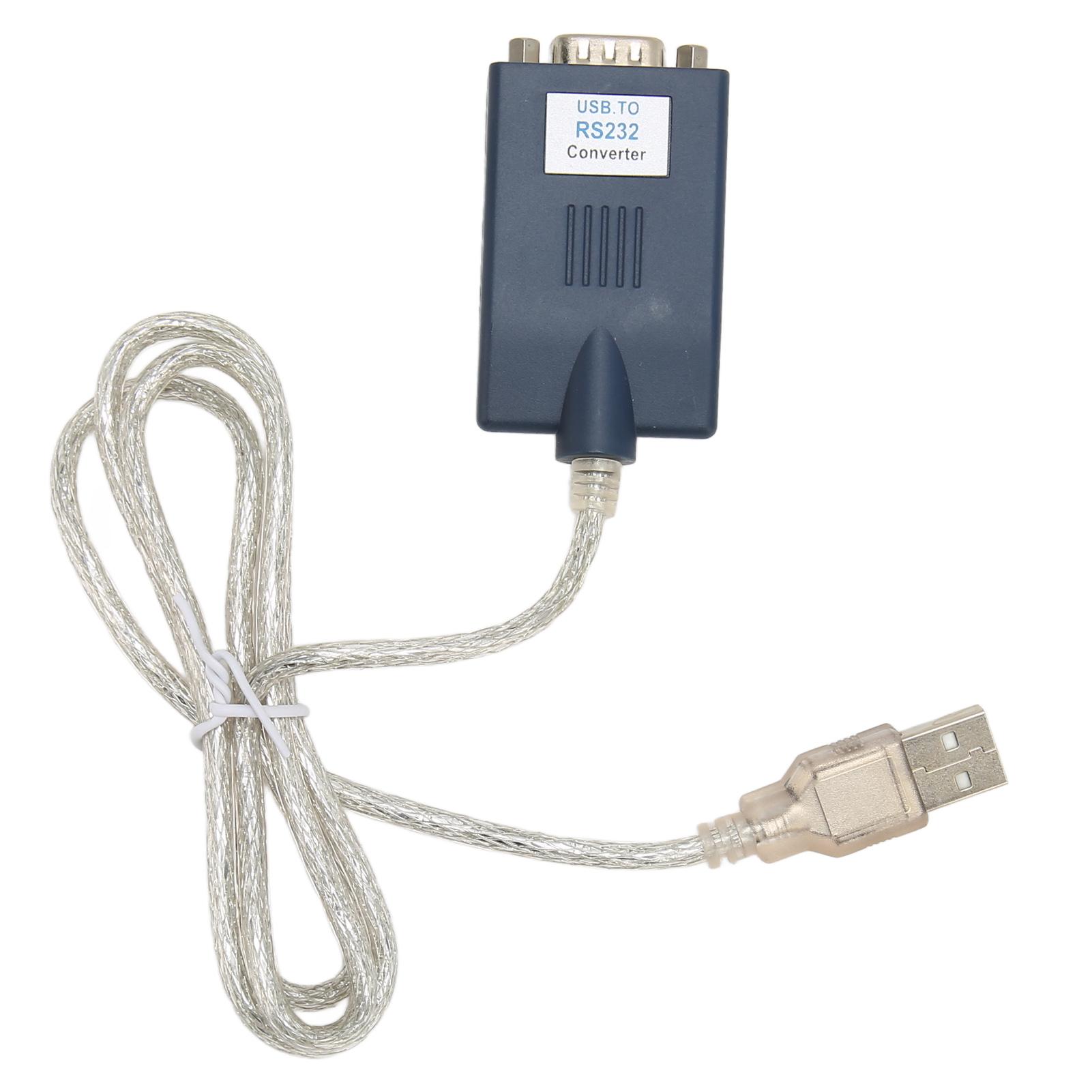 

Адаптер USB 2.0 до RS232 Plug and Play Широко сумісний Легке підключення Конвертер USB до RS232 для