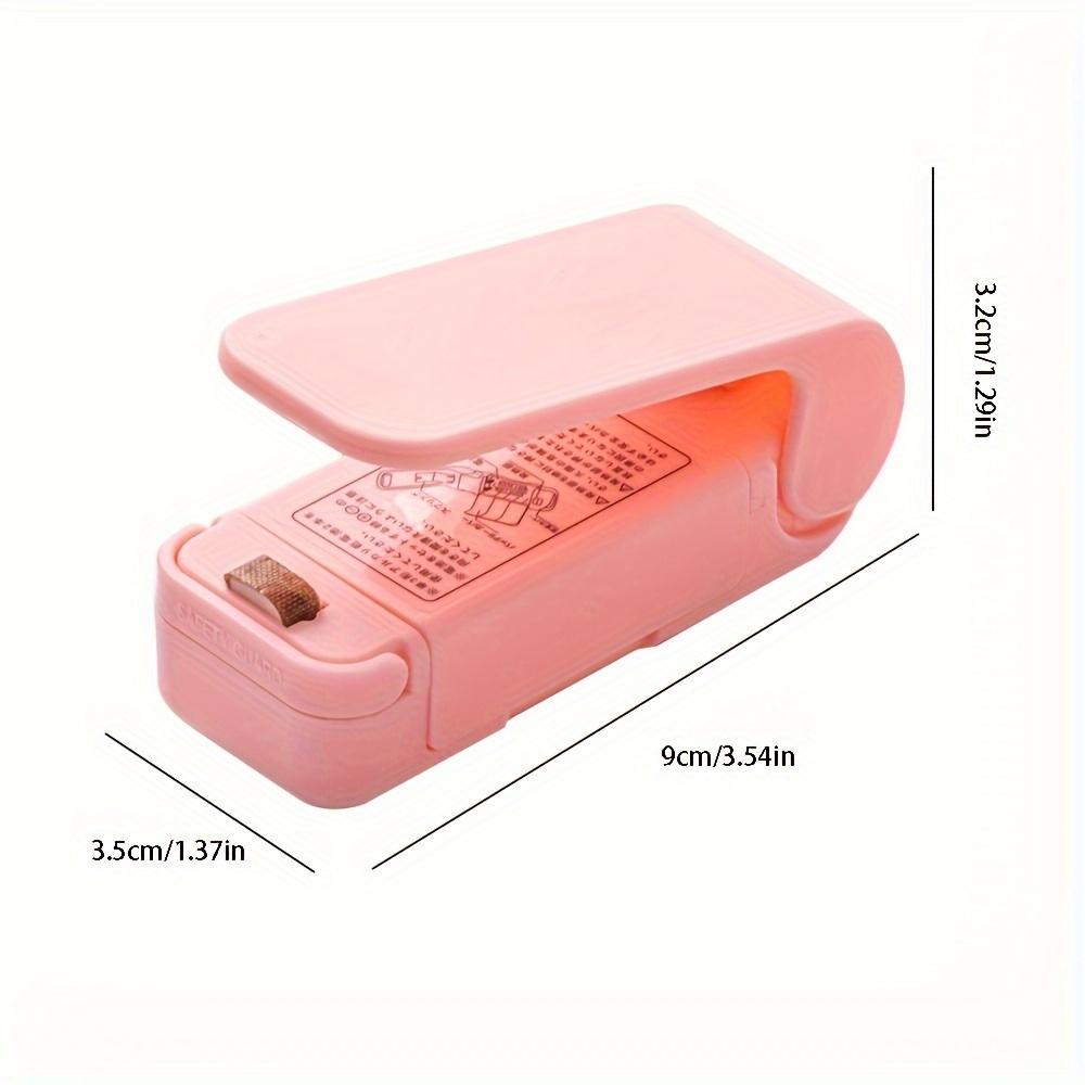 Portable Mini Heat Sealer for Plastic Bags and Snacks, Handheld Sealing Machine for Home Use