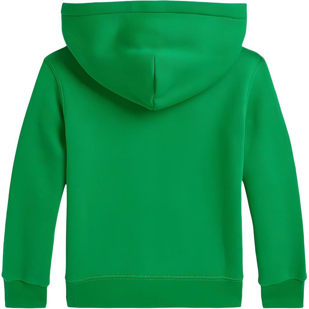 Polo Ralph Lauren Hoodie Ss24 Pony Embroidery Solid Color Hooded Pullover Kids Hoodies Green 323749954-051