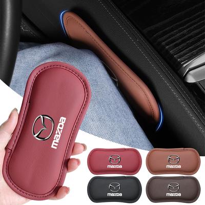 1 buc. Pernă Auto din Piele Suport Genunchi Auto Spumă cu Memorie Elastică Suport Picior Pentru 3 6 CX5 2 CX3 CX9 MX5 RX8 Axela Demio MS CX5 2 Axela Demio MS GJI GH BK MP