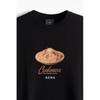 H M Loose FiT PrinTed T sHirT Black Carbonara