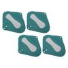 4pcs Reusable Panty Liners Highly Absorbent Cotton Washable Sanitary Napkins for Overnight