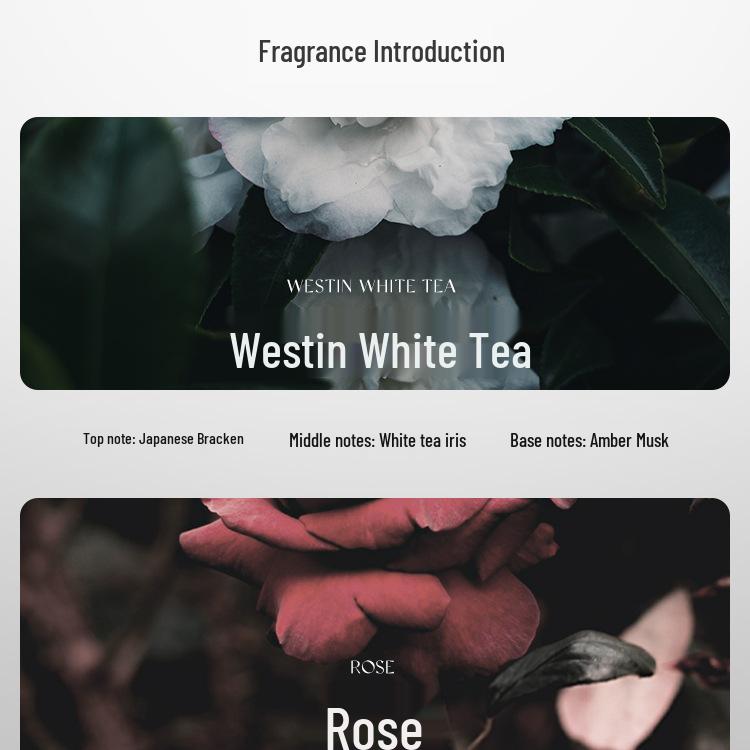 Smokeless White Retro Scented Candle for Weddings & Home Decor