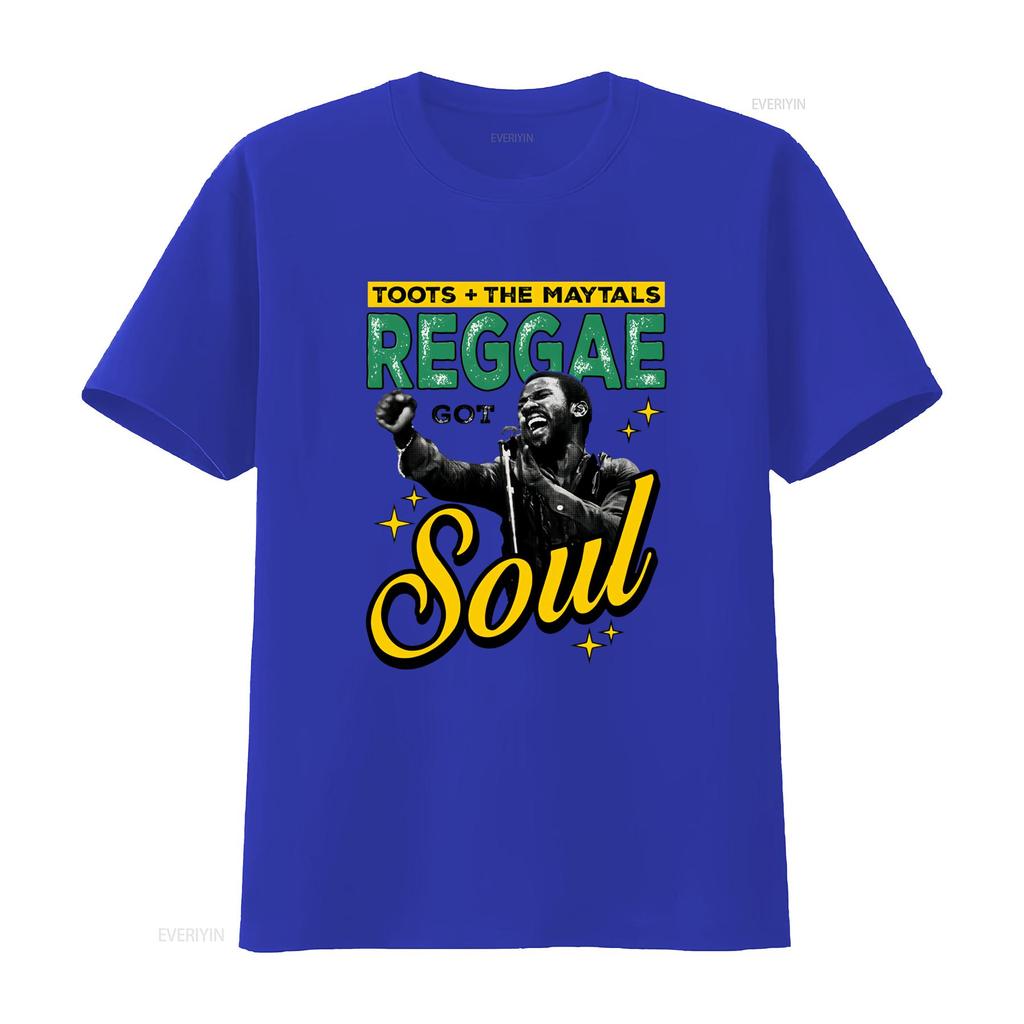 Toots The Maytals T-shirt Reggae Got Soul Bianca S 5XL Ju647 Vintage Morbida Streetwear Leggermente Elastica