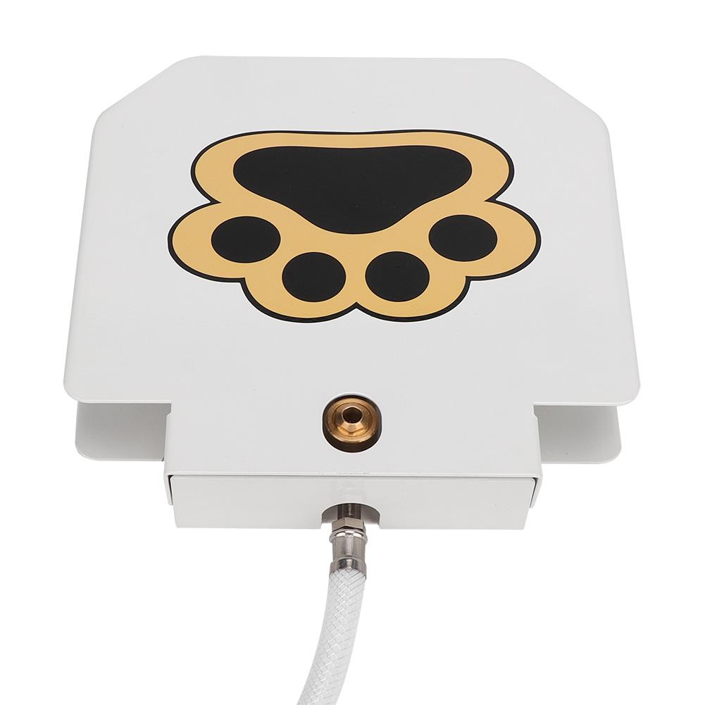 Dog Drinking Water Fountain Step On Water Dispenser System for Pet Dogs Feeder