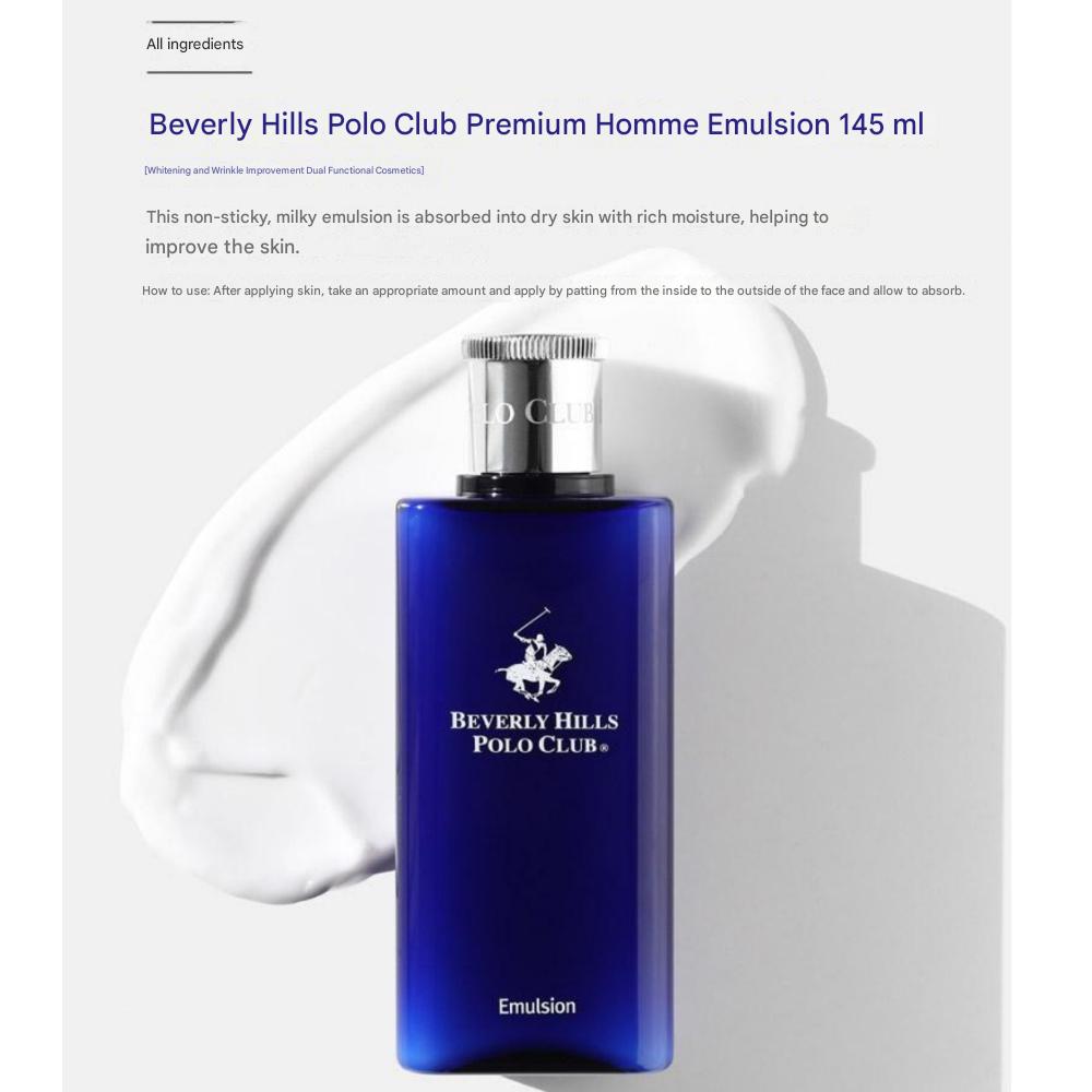 [Gift For Man] Beverly Hills Polo Club Premium Homme Skin 2 + Lotion 1 Set Men's Basic Cosmetics