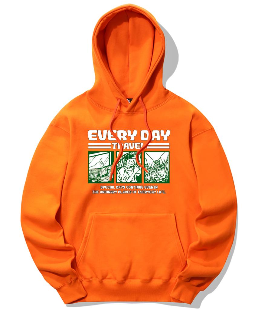 Everday Cartoon Graphic Hoodie - 9 Colors (Type B)