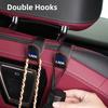 Double Hooks Fastener For Automotive Leather Seams Storage Practical Accessory For Lada Vesta Samara Kalina Largus Priora Xray