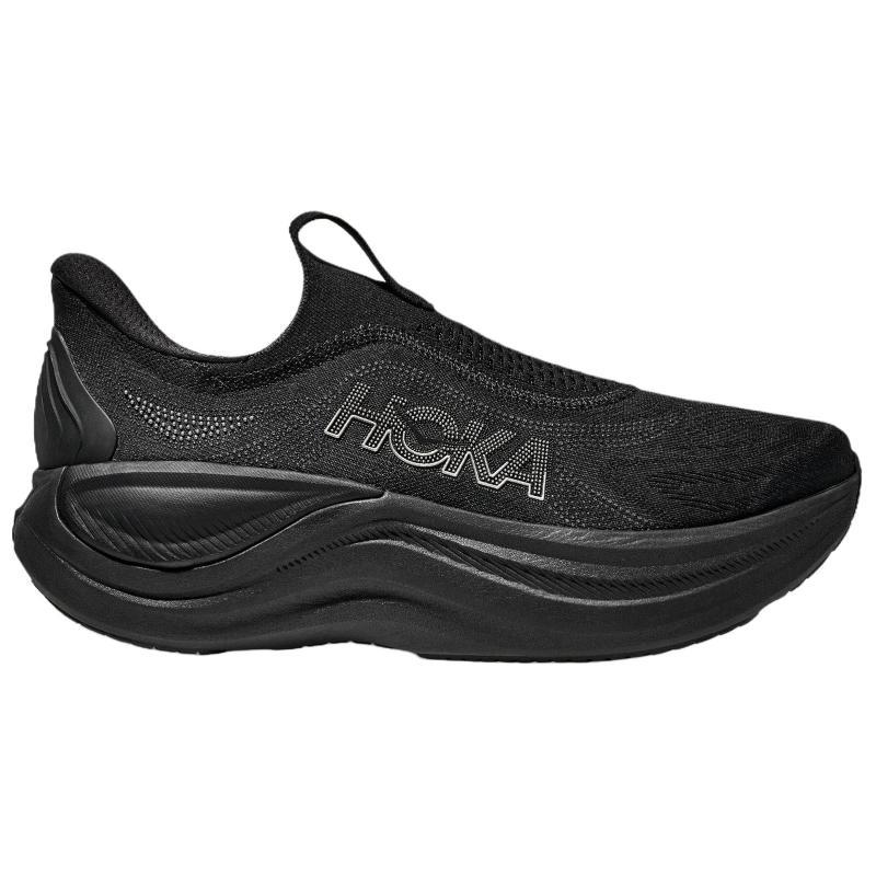 HOKA ONE ONE Skyward Slip Resistant Abrasion Resistant Low top Casual Shoes Men's Black Sneakers 1168876-BBLC