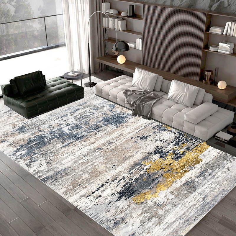 Nordic Livng Room Carpet Home Decoration Abstract Design Rug Bedroom Decor Area Rugs Washable Non-slip Dining Room Floor Mat