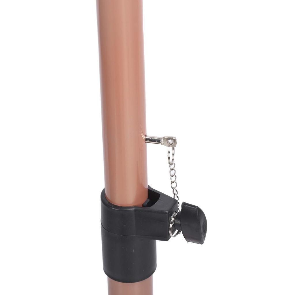 Wig Tripod Professional Aluminum Alloy Stable Foldable Mannequin Head Stand Brick Red