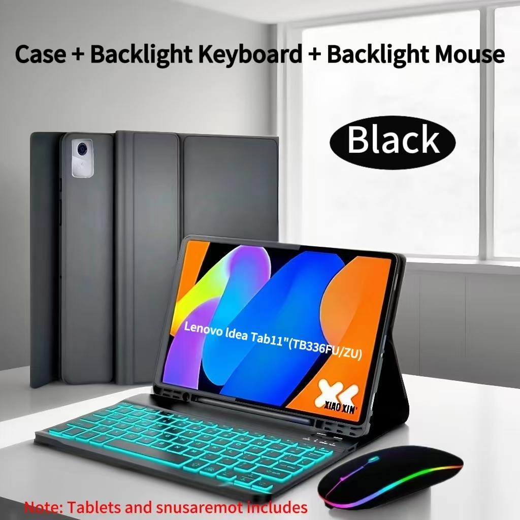 

Чохол для Idea Tab 11-дюймовий TB336FU/ZU, Чохол-клавіатура Bluetooth для Idea Tab 11-дюймовий, Знімна клавіатура Lenovo 11 inch&Portuguese