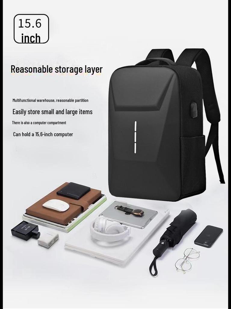 Reflektierender wasserdichter Pendler- und Studentenrucksack